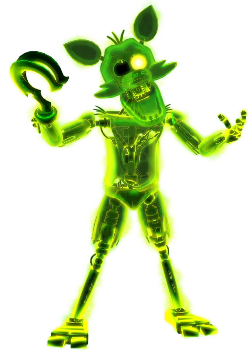 fritz being a parallel to nightmare foxy is a cool headcannon but i think the dev made it very obvious he's a parallel to radioactive foxy