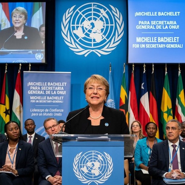 BorisYopo's tweet photo. Las cosas como son : M.Bachelet es la candidata con + trayectoria y méritos para ocupar la SG de la ONU, y su único obstáculo sería Trump, y el retiro de apoyo de gobierno de Kast, facilita que EE.UU ejerza virtual veto...si fracasa, Kast y la derecha tendrán gran responsabilidad https://t.co/83DC63mdHg