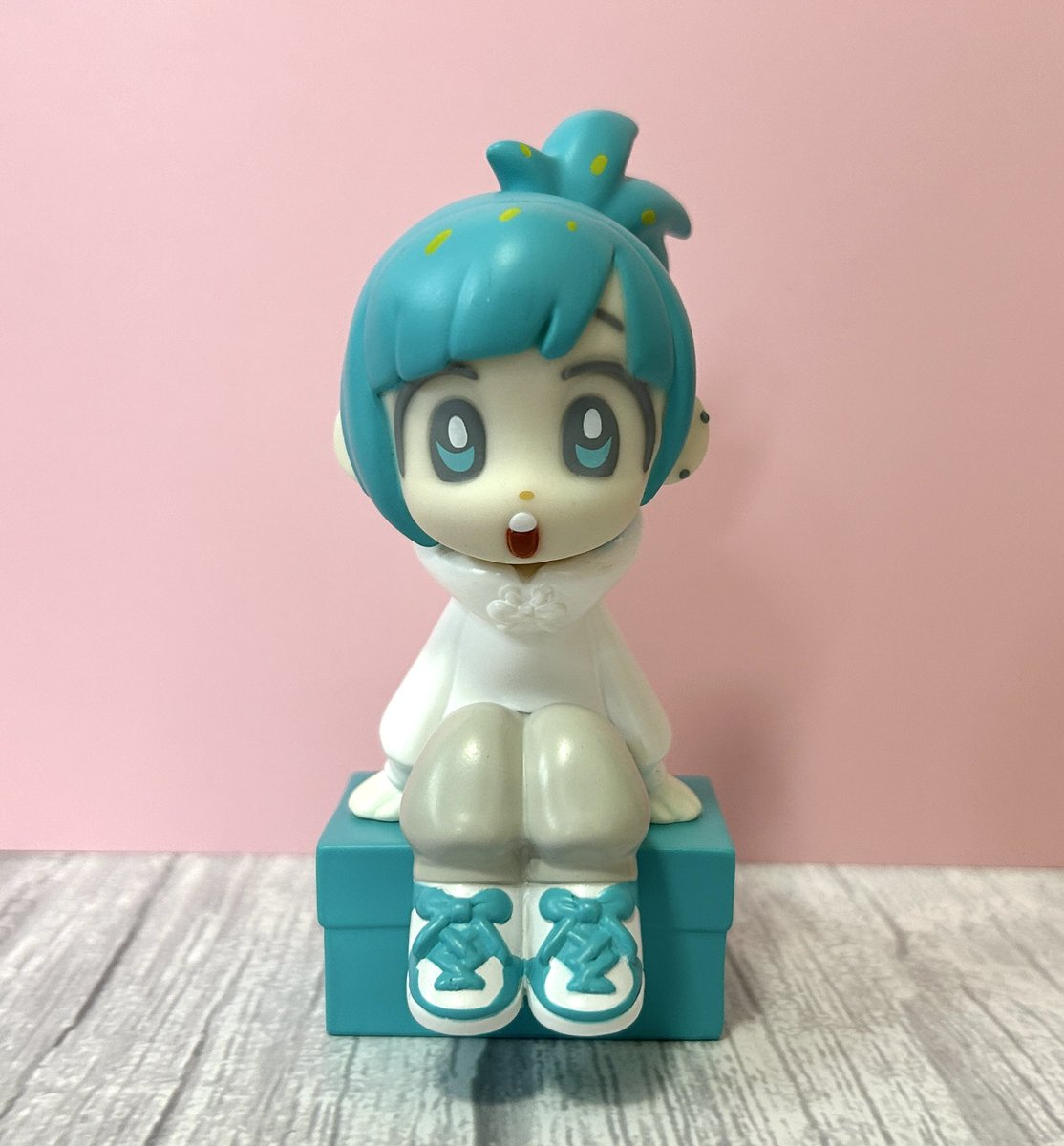Sit Gal KICKちゃん ティファニー カラー ソフビ 新品未開封 最近の購入②🛍️ KICKちゃんネバダ&ティファニー👟🩵 再販心待ちにし