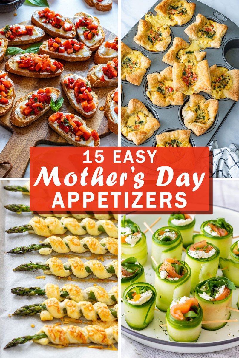 Appetizers4all's tweet photo. 🌸🌷 Recipes: https://t.co/p62WVQB1vi
If you are still planning Mother’s Day food, I have a new appetizer roundup ready. I kept it practical: a few recipes you can make ahead, a few to assemble closer to eating and a few warm bites for later. #mothersdayappetizers #appetizerideas https://t.co/akb647bVCH