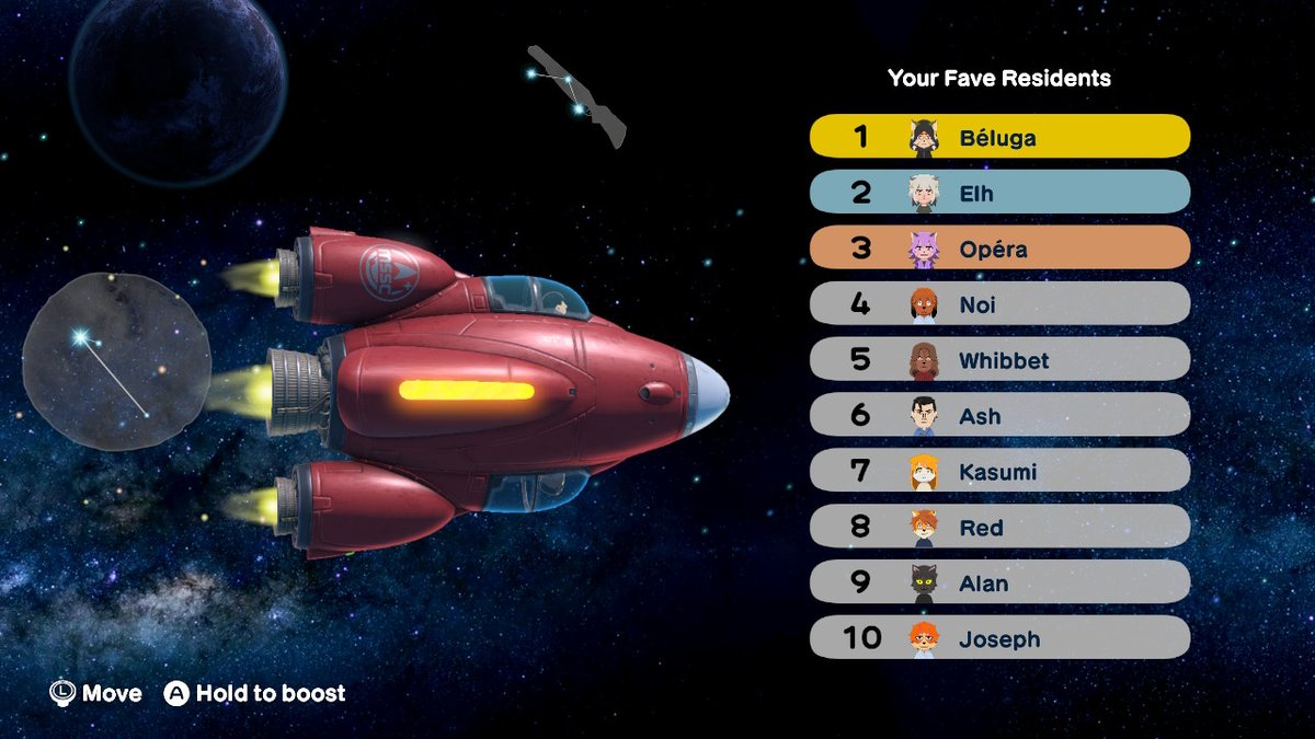 Finally reached the Outer Space tour cutscene, I actually got