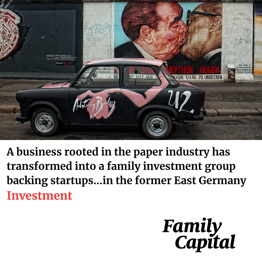 FamCapital's tweet photo. A paper processing company based in a small village in the former East Germany is the genesis of a family-owned investment group that backs startups mainly in former Soviet bloc countries. It has just backed a biotech in Leipzig.

Article | https://t.co/tCOSbRhwkH https://t.co/Go0fYyeDwS