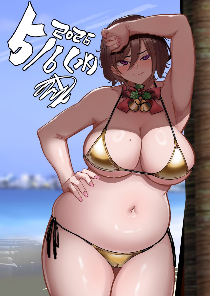 滑り込み金ビキニイブちゃん
