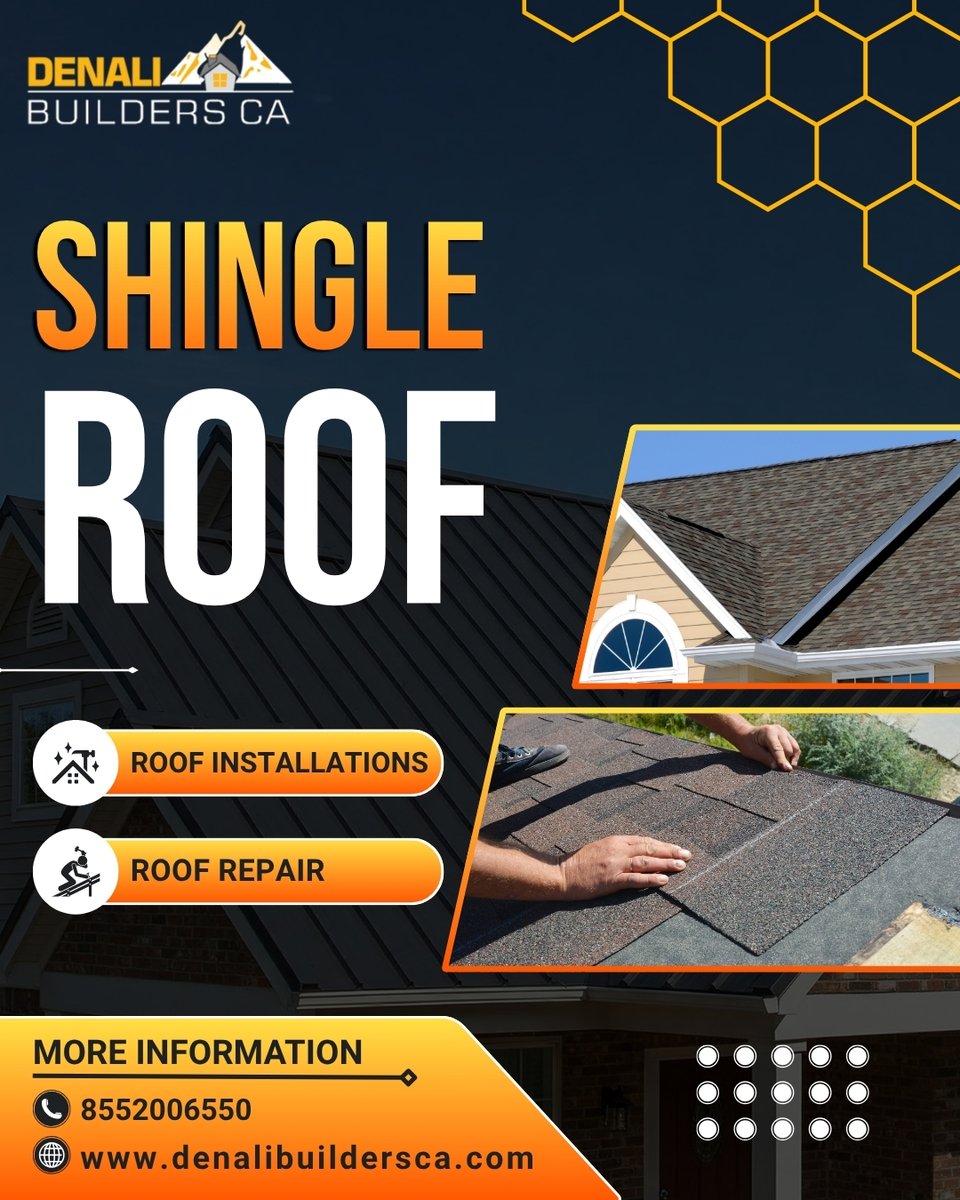 ca_denali's tweet photo. Need a reliable Shingle Roof service? 🏠
Denali Builders &amp; Roofing offers expert installation, repair &amp; replacement services at competitive prices.

📞 855-200-6550
🌐 https://t.co/eIQnZMrXIf

#ShingleRoof #RoofRepair #RoofReplacement #RoofingContractor https://t.co/NpuQgpEMiR
