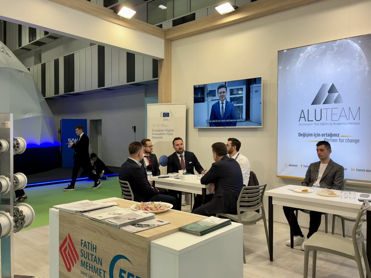 ALUTEAM's tweet photo. 🚀Saha Expo’nun sunduğu bu güçlü ekosistemde, sürdürülebilir iş birlikleri geliştirmeye ve sektörümüzde katma değer yaratmaya kararlılıkla devam ediyoruz.

@fsmvu https://t.co/KizrQ6DREa