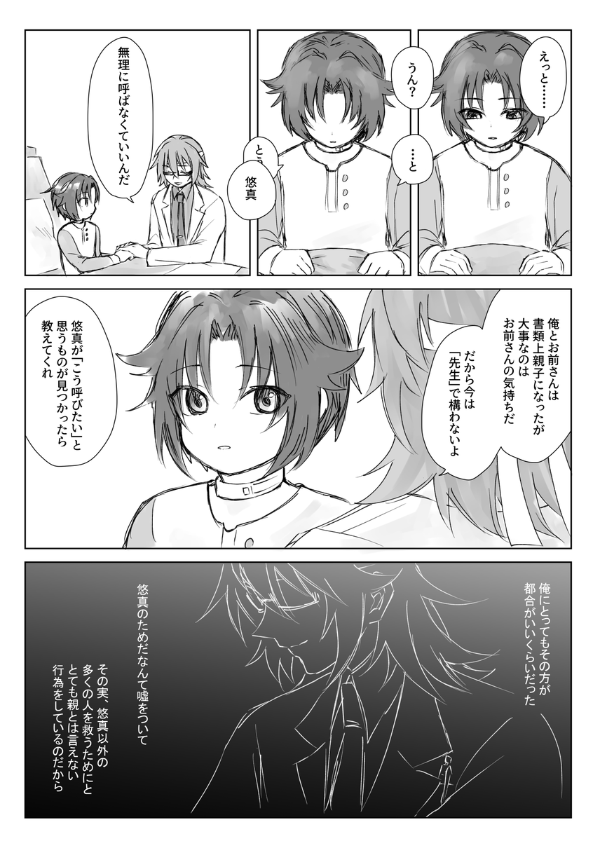 悠真と師匠が出会ってすぐくらいの妄想