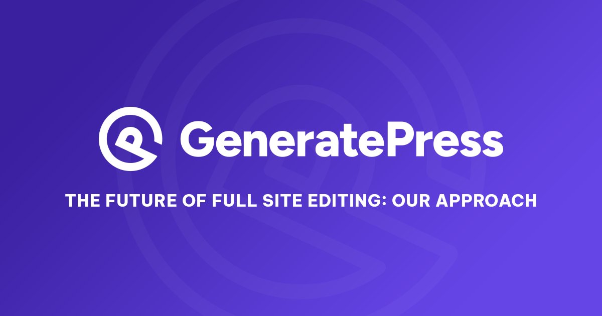 GeneratePress tweet media