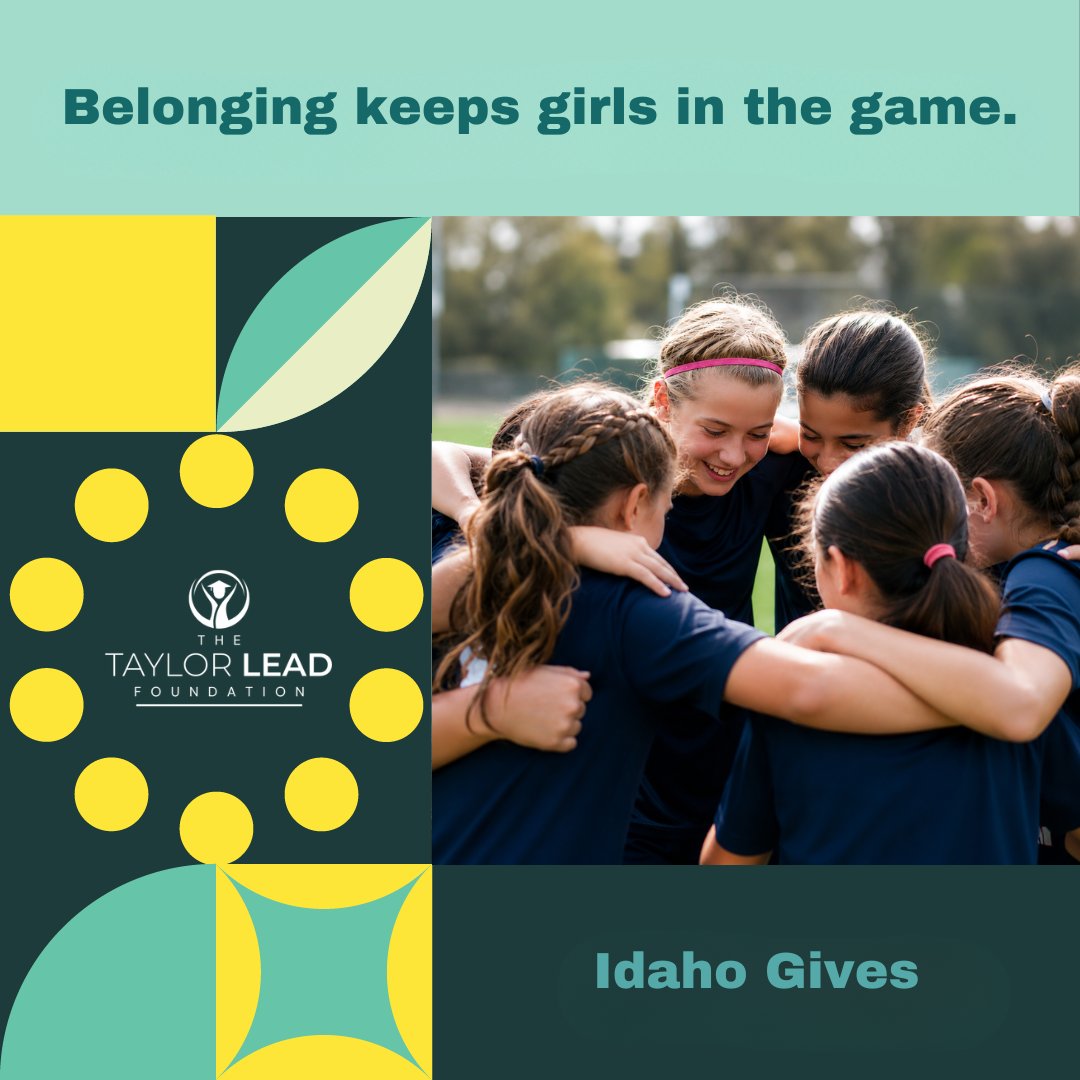 Retention matters. Help girls stay in the game:
idahogives.org/organizations/…

#IdahoGives