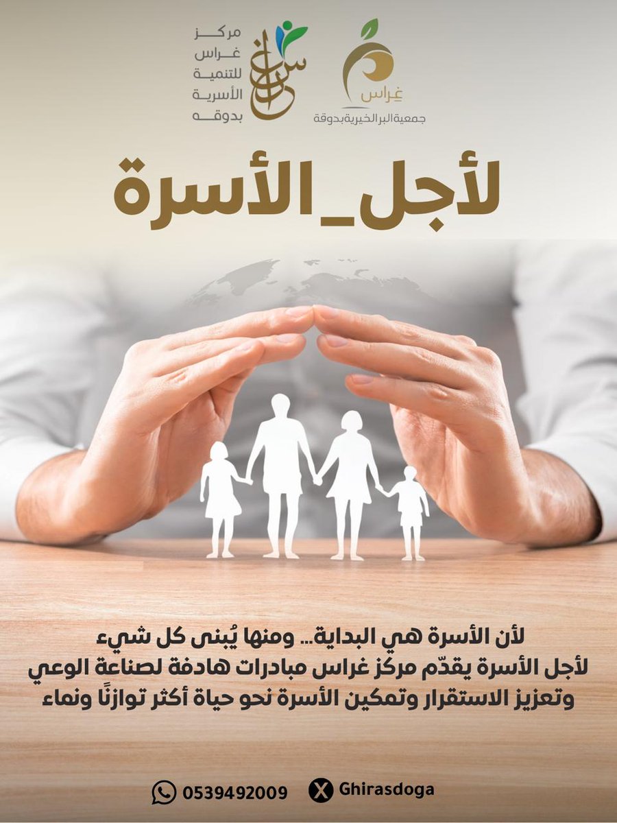 مركز غراس للتنمية الأسرية بدوقه tweet media