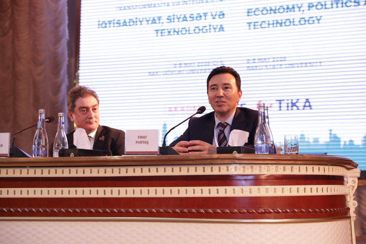 Tika_Azerbaijan's tweet photo. Türk Əməkdaşlıq və Koordinasiya Agentliyi (TİKA) dəstəyi ilə Bakı şəhərində “Türk dünyasında transformasiya və inteqrasiya: iqtisadiyyat, siyasət və texnologiya” adlı beynəlxalq konfrans təşkil olunur. 
🇦🇿🤝🇹🇷 https://t.co/GPiecnYO4X