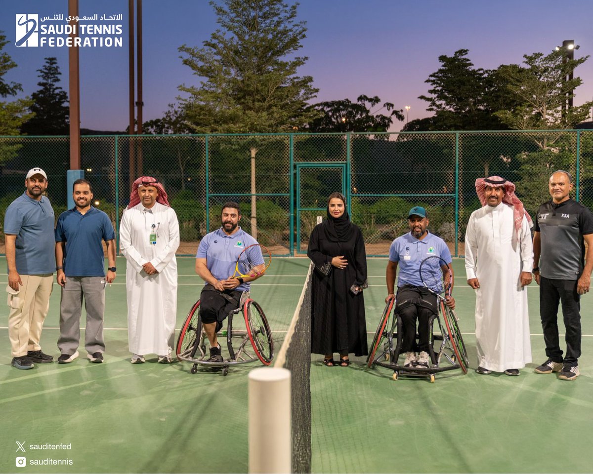 sauditenfed's tweet photo. في إنجاز تاريخي ولأول مرة في تاريخ التنس السعودي 🎾
 أقيمت أول بطولة بارالمبية مفتوحة، في خطوة تعكس التزامنا بدعم الرياضة الشاملة وتمكين الأبطال أصحاب العزيمة 💪
منافسات ملهمة وأبطال قدّموا أداءً يثبت أن الإصرار يصنع الفرق 👏 لحظات مليئة بالتحدي والقوة والإنجاز نفخر بها جميعًا!
اختُتمت البطولة وسط أجواء مميزة، شاهدنا فيها نماذج رائعة من العزيمة والإصرار، بما يعكس تطور الرياضة السعودية وتحقيق مستهدفات رؤية السعودية 2030 

#تنس_السعودية

A historic achievement and, for the first time in Saudi Tennis history 🎾
 The First Open Para Tennis Tournament was held, reflecting our commitment to inclusive sports and empowering inspiring athletes 💪
Inspiring matches and outstanding performances showcased true determination and passion 👏 The tournament concluded with unforgettable moments of challenge, strength, and achievement that we are truly proud of!

#Sauditennis