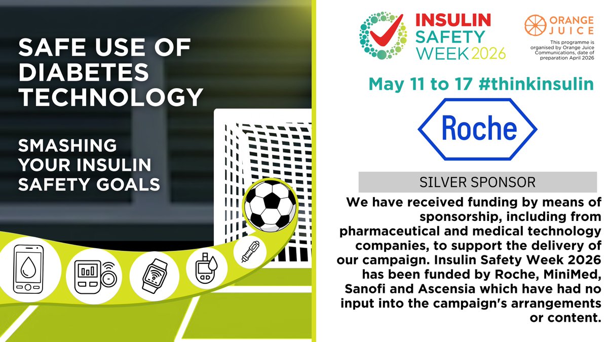 Insulin Safety Week tweet media