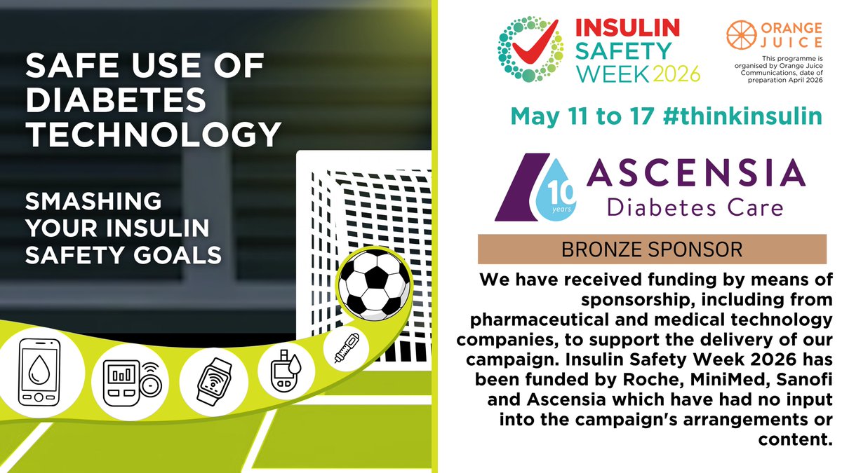 Insulin Safety Week tweet media