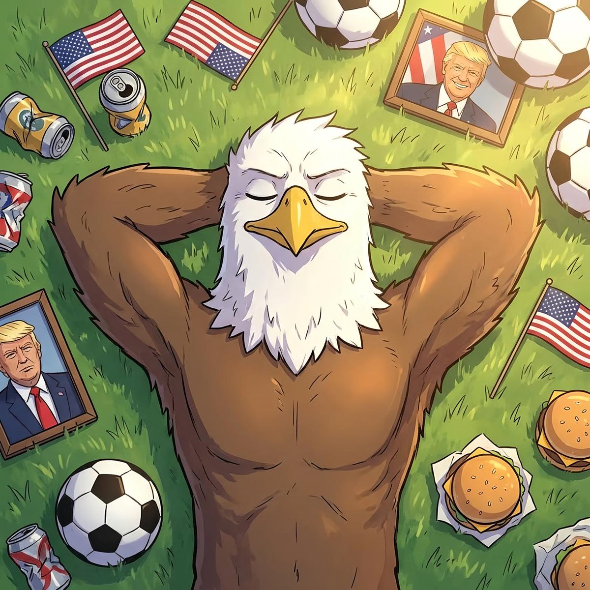 Clutch The Bald Eagle tweet media