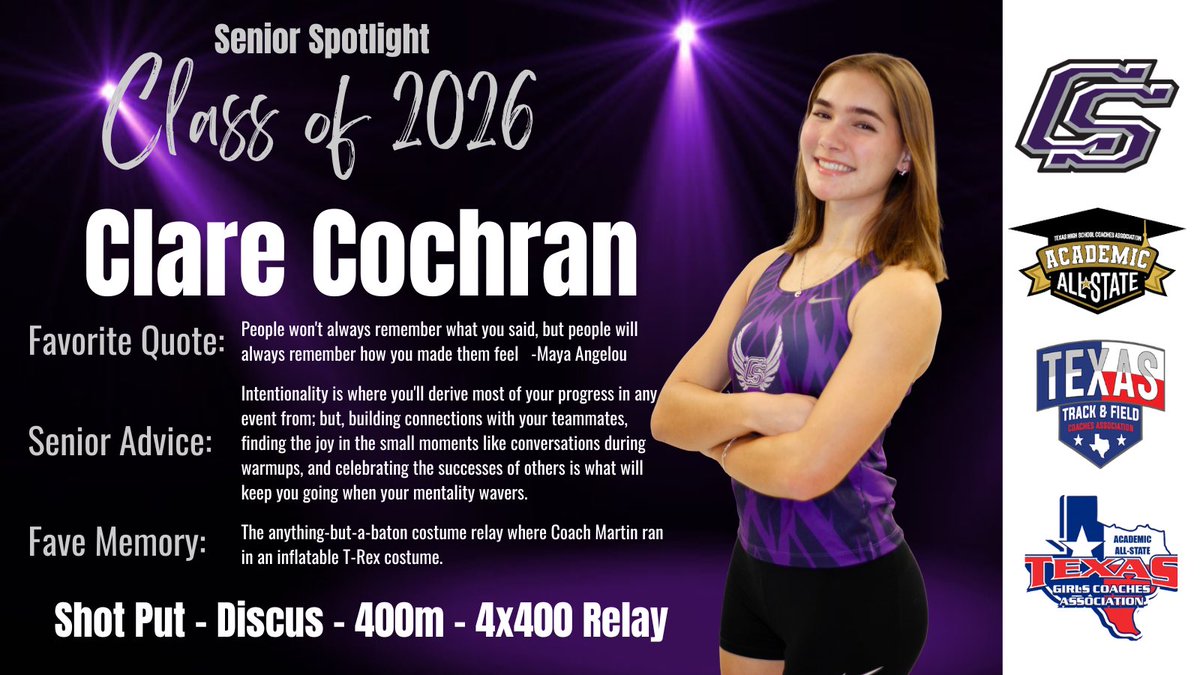 CSHS Girls Track & Field tweet media