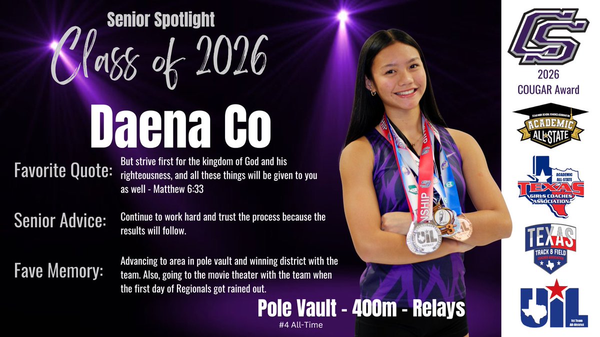 CSHS Girls Track & Field tweet media
