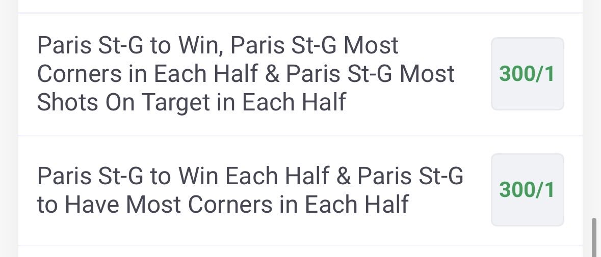 LongShotCardBet's tweet photo. Surley these are worth a punt with those odds 😳 https://t.co/BliIY94xXD