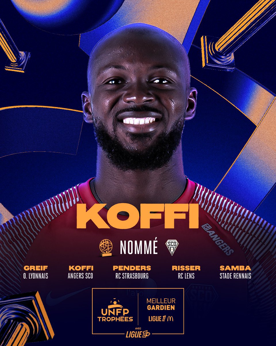 AngersSCO's tweet photo. S'il mérite sa nomination de Meilleur Gardien de @Ligue1 aux 𝐓𝐫𝐨𝐩𝐡𝐞́𝐞𝐬 @UNFP, il mérite également le trophée 🏆

Les élections sont ouvertes, 𝘃𝗼𝘁𝗲𝘇 𝗛𝗲𝗿𝘃𝗲́ ! 🙌

📥 https://t.co/bn7P6CKDQa https://t.co/SVPBDHFzjh