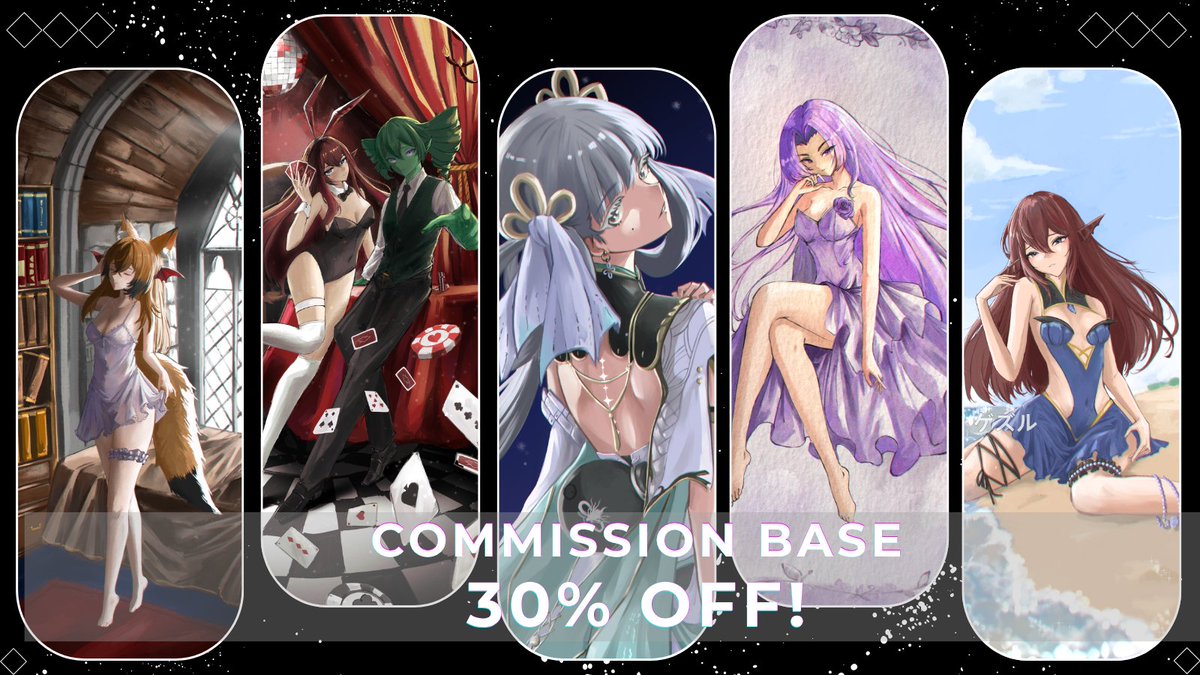 GezuruArts's tweet photo. CM OPEN! For inquries dm me on discord: Gezuru or here in X.
RT are so much appreciated! <3

Check my price list here: https://t.co/YzJKLylghm https://t.co/eIMaVVyJ0R