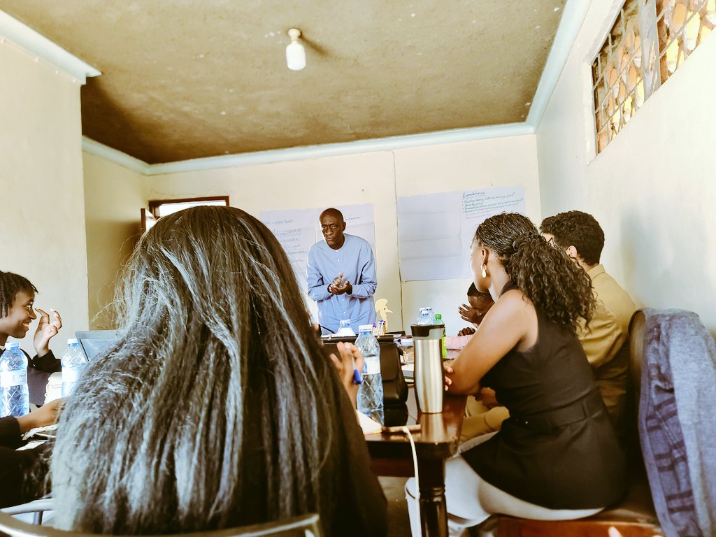 UNAUGANDA's tweet photo. The Secretary-General, @BagumaRT, is re-echoing that volunteerism requires both intellect and time, and must be supported by effective communication. 

As he wraps up, he is emphasizing that every training you are privileged to attend should leave you with clear outcomes and tangible takeaways.