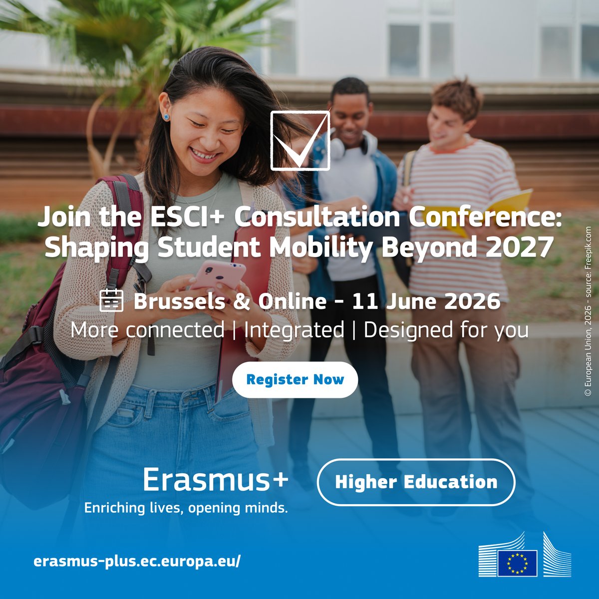 Erasmus+ tweet media
