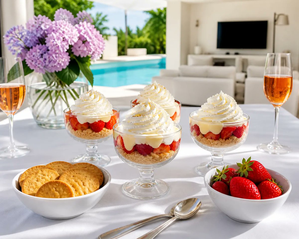 🍓 Verrines fraises, biscuits secs, mascarpone vanille et chantilly tellement facile à faire pourquoi s'en priver . 📝
hellyane.canalblog.com/2026/05/verrin…
