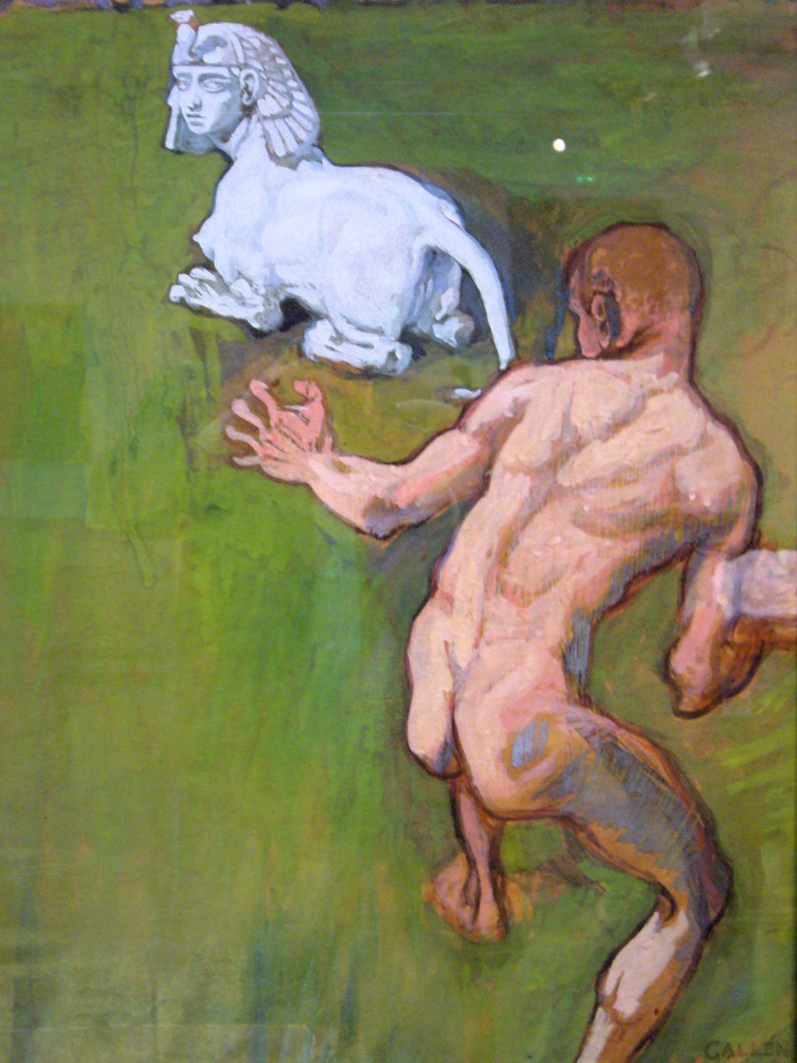 Akseli Gallen-Kallela - Conceptio Artis (1894). <a href="/AteneumMuseum/">Ateneum Art Museum</a> Helsinki 🇫🇮, foto Mar 2006