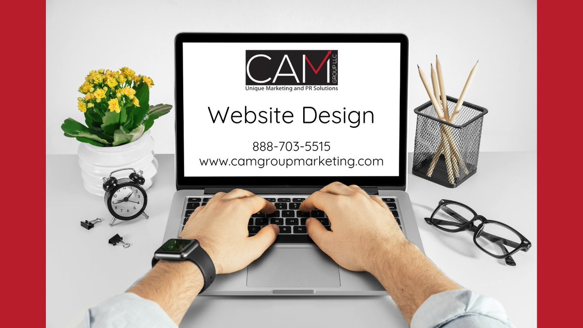 CAM_Group_LLC's tweet photo. Your website is your first impression—make it count. Fast, mobile-friendly &amp; built to convert. CAM Group creates sites that grow your brand. Let us go to work for you. 

📞 888-703-5515 
🔗 https://t.co/kLFMPwhBc0 #WebDesign 

#DigitalMarketing #SmallBusiness https://t.co/V2pEkb14RS