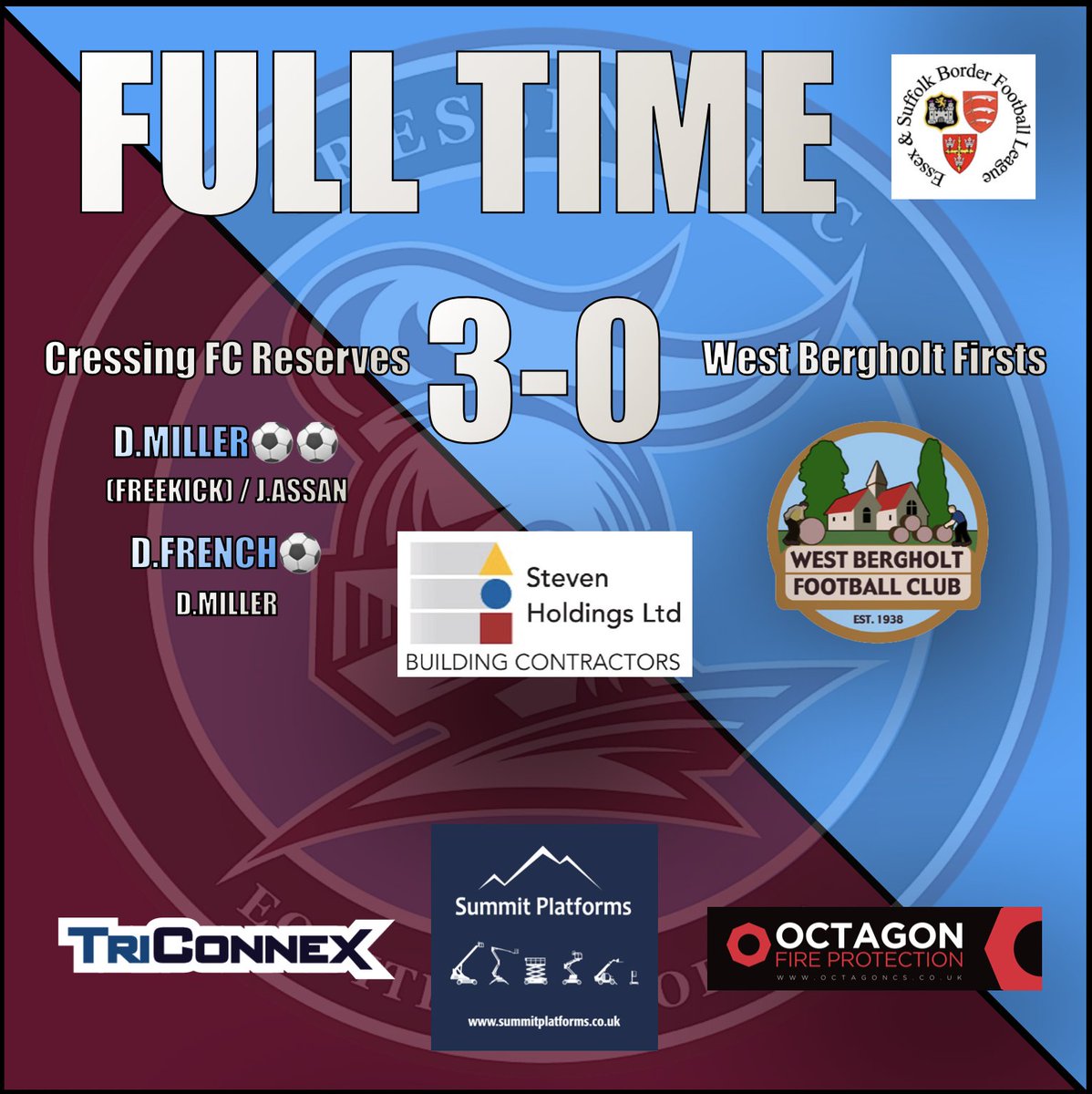 Cressing FC tweet media