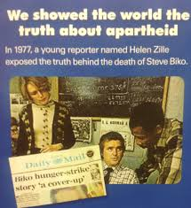 <a href="/moesuttle/">Moe Suttle</a> I do NOT like Helen GRILLE  but we have to be honest
In 1977, Helen Zille, working as a young reporter for the Rand Daily Mail, played a pivotal role in exposing that Black Consciousness leader Steve Biko was murdered by apartheid security police, debunking the official state