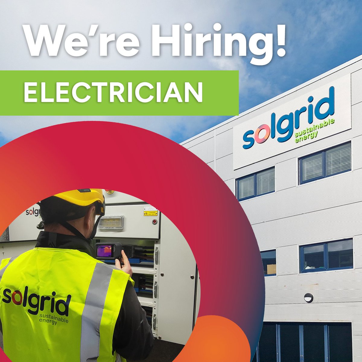 Solgrid1's tweet photo. ⚡ We’re Hiring! ⚡
Solgrid is looking for a qualified Electrician to join our growing renewable energy team in Loughrea, Galway. Work on Solar PV projects across Ireland.
📩 hr@solgrid.ie
🔗 https://t.co/3YPo3JFtYf
#Hiring #ElectricianJobs #SolarJobs @loughreaonline https://t.co/u0oMM35qd8