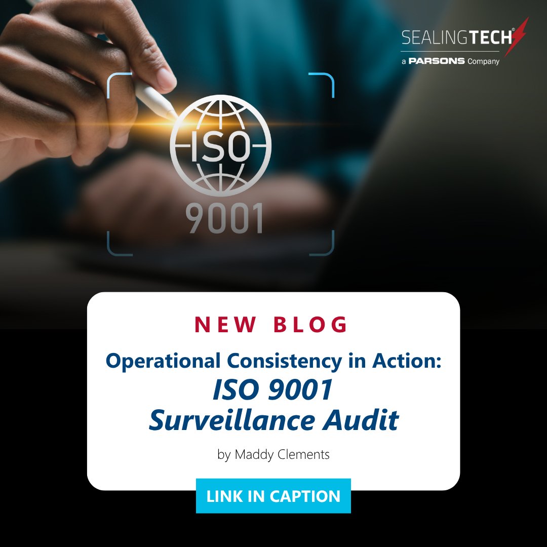 Sealing_Tech's tweet photo. Upon the recent completion of our ISO 9001 surveillance audit, learn how SealingTech consistently executes processes in real-world operations and positions our customers for mission success. 

Learn more: https://t.co/PT4tda5jDV https://t.co/sFKPoWqwHV