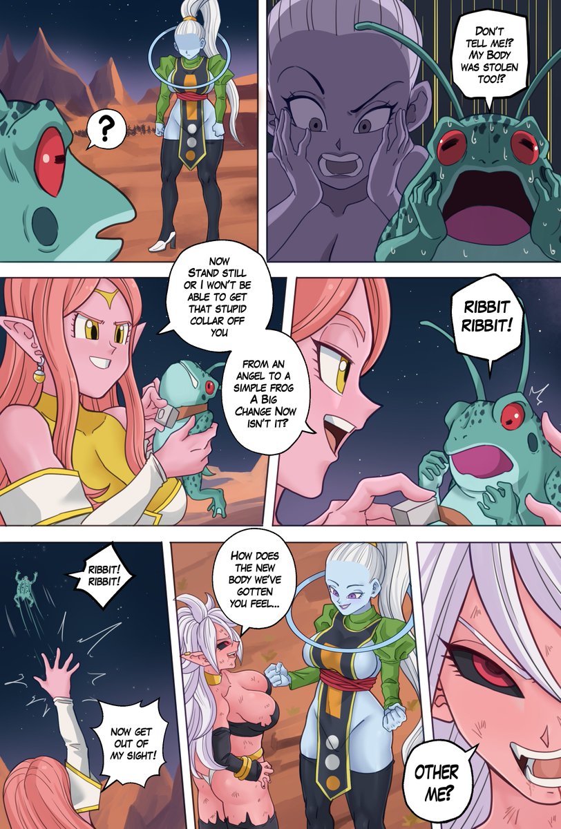 axlexcima's tweet photo. Dragon Ball BODY CHANGE 8 page 12 https://t.co/PhvJhAGJAJ