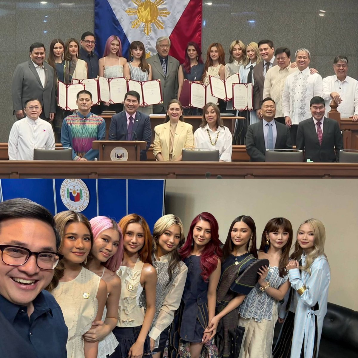Mabuhay ang BINI! Mabuhay ang OPM! 🇵🇭

The Senate has approved Senate Resolution No. 370, which recognizes the P-pop group BINI for their historic performance at the Coachella Valley Music and Arts Festival held in California.

Sen. Bam Aquino sponsored the resolution, which