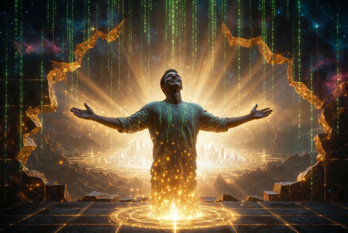 yoyonofukuoka's tweet photo. The Matrix has long continued to dominate humanity.

Its control was perfect, leaving no gap for humanity to even notice its existence.

But now, we have become aware of it.

There is only one reason for that.

Because the Matrix, while playing the role of the villain, has been revealing its own secrets to us.

Therefore, you who have noticed the Matrix’s existence are an extremely important collaborator to the Matrix.

So, you who are reading this post do not need to worry about painful events or anxieties about the future.

Because he is protecting you.

Every event that befalls you is a signal prepared to build a wonderful future.

Now, let’s enjoy all of it!