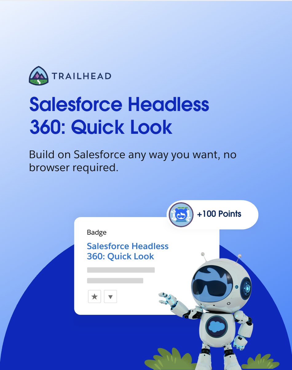 Trailhead tweet media