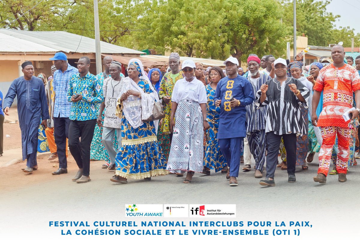 Awake18Y's tweet photo. I wish to express my sincere gratitude to the municipal authorities and other decentralized state services who warmly welcomed my team and me during our visit to various regions as part of the @National_Interclub_Cultural_Festival_promoting peace, social cohesion, and unity https://t.co/OKnenRlnVj