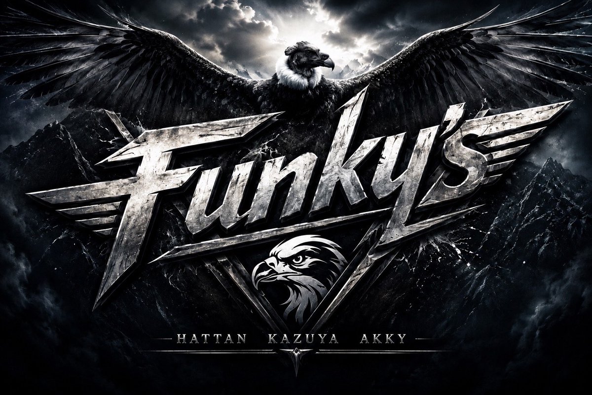 AXIZHATTAN's tweet photo. Funky’s、新ビジュアル解禁！🔥
今年の俺らは一味違います！
新曲、イベント、いろんな挑戦を本気で仕掛けていくので、
気になった人は今のうちにYouTube登録お願いします！
目標は登録者1万人！
最初の古参、募集中です！🔥
https://t.co/h7OAg12voM
#YouTube #目指せ1万人 https://t.co/YfaGNRiJdo
