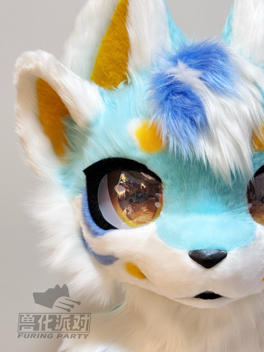 Shuhuapaidui's tweet photo. 兽装掉落
是一只四耳小狗 单头带设定掉落 可补全 #兽装  #fursuit #FursuitEverday #fursuitmaker https://t.co/X4EBjYVDpv