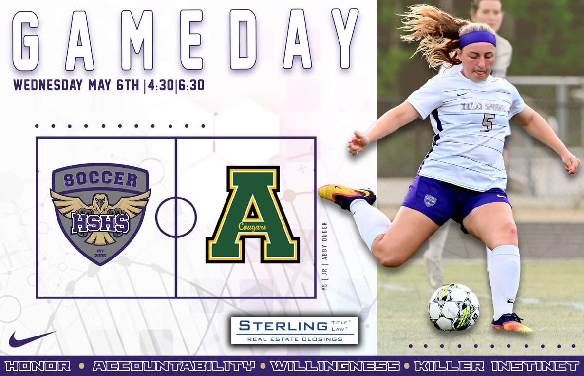 HSpringsSoccer's tweet image. 🔥 It's GAMEDAY 🔥 

Hawks battle ex-conference foe Apex...Last game of Regular Season 

🆚  Apex
🕙  KO 4:30/6:30
🏟️ Kevin E. Todd Field
📍 Apex, NC

#HawkDNA #WingsUp #KT
