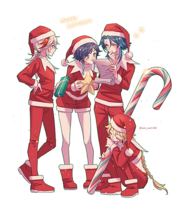 Anemo boys on Christmas, New Year &amp; Halloween!!!