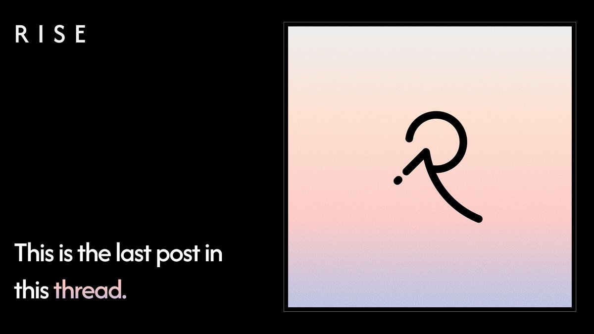 R I S E tweet media