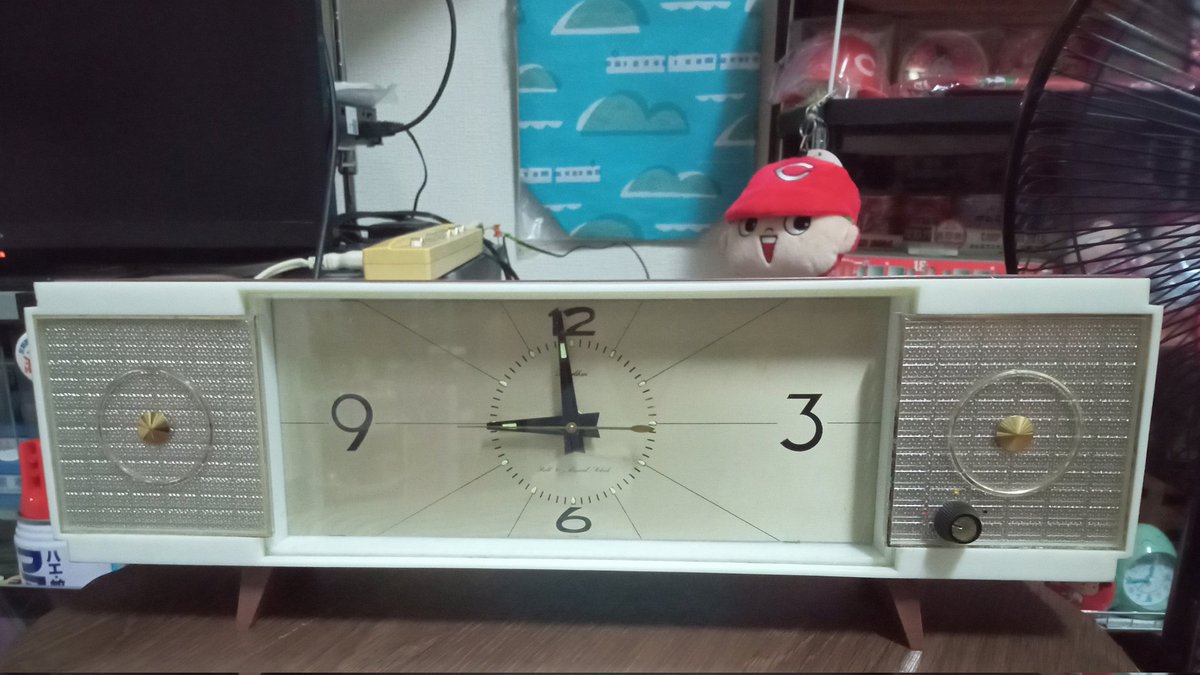 あら、予想もしない展開になってきた。 うちにあるゼンマイ時計、前に