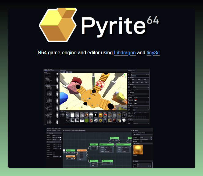 tom_doerr's tweet photo. Visual editor for N64 3D games

https://t.co/RhV4qmeiXw https://t.co/Tu7VwV23yz