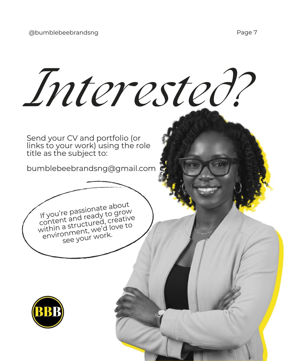 bumblebeebrands's tweet photo. We are hiring https://t.co/HVpqYvJ901