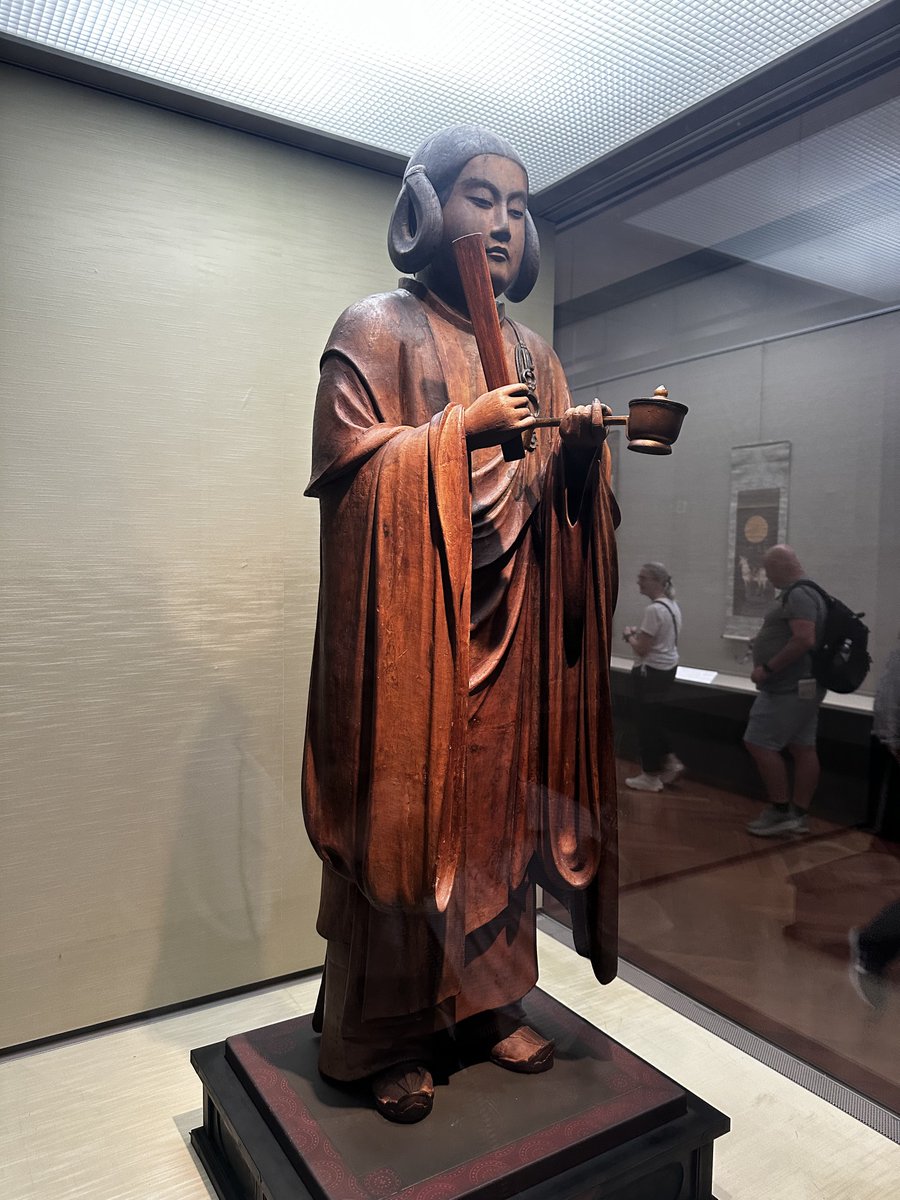 4/19 東京国立博物館③ 聖徳太子孝養像 愛知県本證寺蔵の鎌倉時代の作