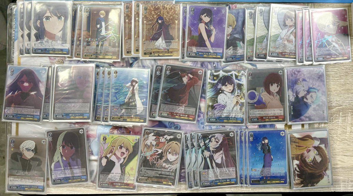 WS】【推しの子】優勝デッキレシピ(Card Cellar紙牌屋)【ヴァイス