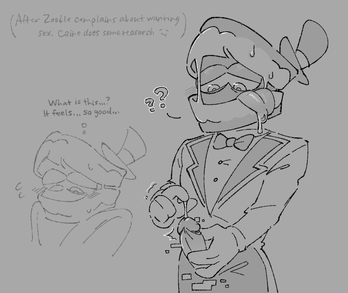 inariura's tweet photo. hi i’m back #tadcnsfw #caine https://t.co/Z9fEiDhLik