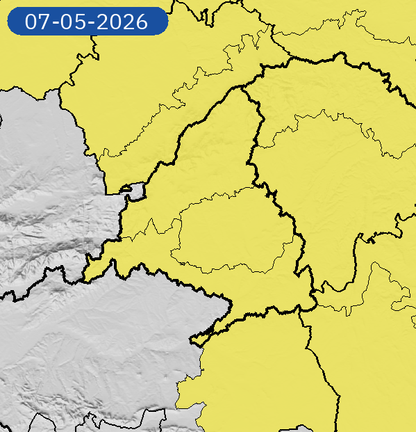 AEMET_Madrid's tweet photo. 06/05 11:18 AVISOS MAÑANA | Comunidad de Madrid: tormentas. Nivel máximo de aviso: amarillo.
Actualizaciones en https://t.co/wtnxfrPjIy https://t.co/1XdXRqlvnu