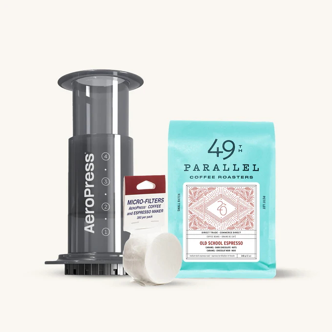 49thcoffee's tweet photo. 49th AeroPress Espresso Set
Caramel • Dark Chocolate • Nuts https://t.co/eNt3VAIID7